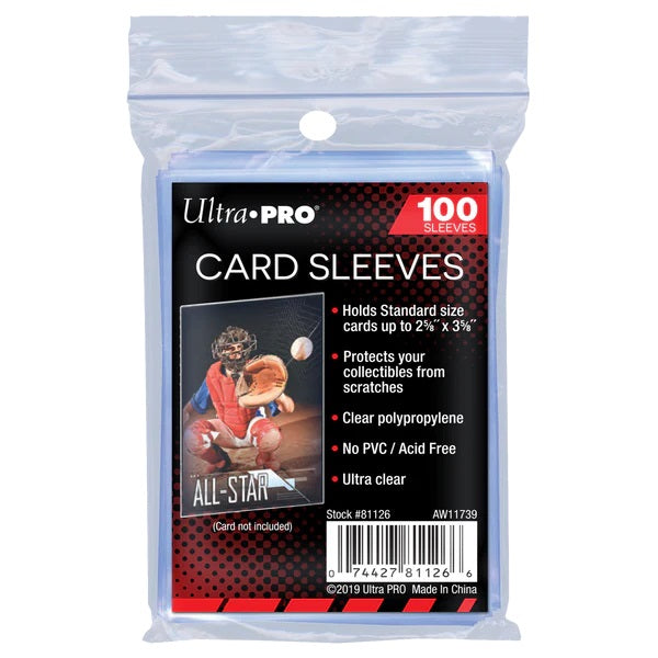 UltraPRO Soft Trading Card Penny Sleeves (100)